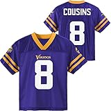 Kirk Cousins Minnesota Vikings #8 Purple Kids 4-7 Home Player Jersey (4)