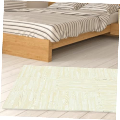Tapis puzzle mousse bébé antidérapant : 10 dalles de jeu épaisses - 7