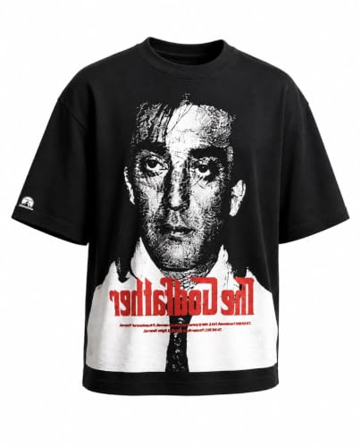 Generic Printed Black T-Shirt - Image 2
