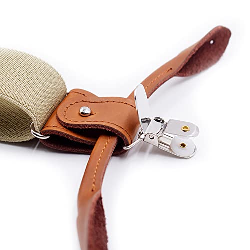 Mannen Bretels Breed Verstelbare Y Vorm Jarretelclips Heren Bretels Zware Sterke Metalen Clips Broek Bretels Zwarte Bretels Voor Mannen Broek Vader/Man Gift - Afbeelding 8