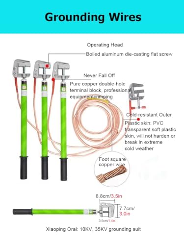 Cable de cobre de 25 mm² transparente para evitar fallos en subestaciones de 10 kV 3
