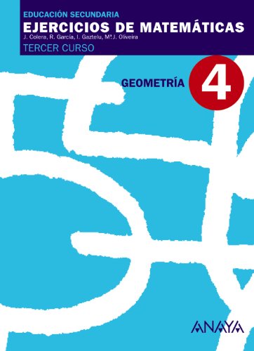 Ejercicios de Matematicas Cuaderno Geometria 3º ESO