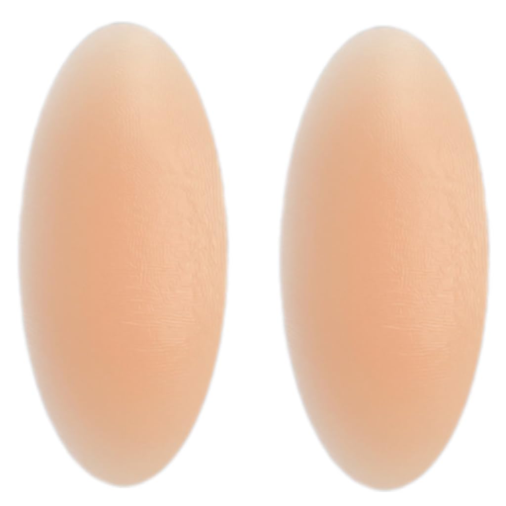 sodeber 2Pieces Invisible Silicone Calf Pads Adhesive Corrector Straight Leg Patches For Shaping Correction