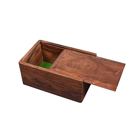 Image of RoyalChessMall- Golden Chess Pieces Storage Box for 3 to 4 inch Chess Pieces Set�