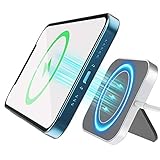 Moko Armor Magnetic Wireless Charger, Wireless Charger Stand 15W Fast Wireless Charging Pad...