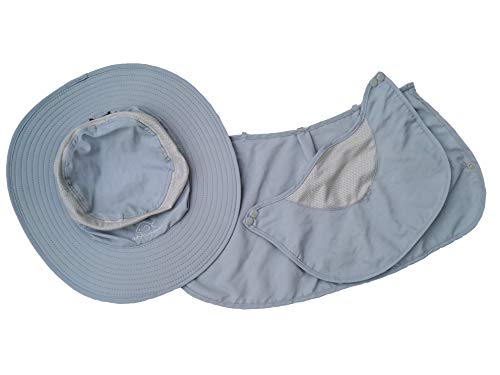 DDYOUTDOOR™ 07-281 Fashion Summer Outdoor Sun Protection Fishing Cap Neck Face Flap Hat Wide Brim