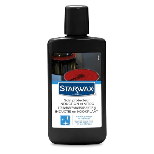 STARWAX - Crème de Soin Vitrocéramique et Induction 250ml - Nettoie, Protège et Fait Briller -...