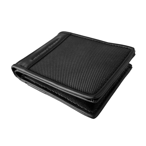 Nu Republic Triphop Voyager Vault Wallet for Men Leather Original| Premium Leather Wallet| 6 Card Slots | Slim & Easy to Fit| Compact and Travel Friendly Structure| Gift for Men - Black