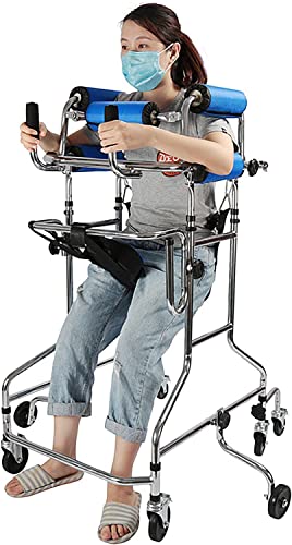 Andador vertical para personas mayores con asiento regulable 6