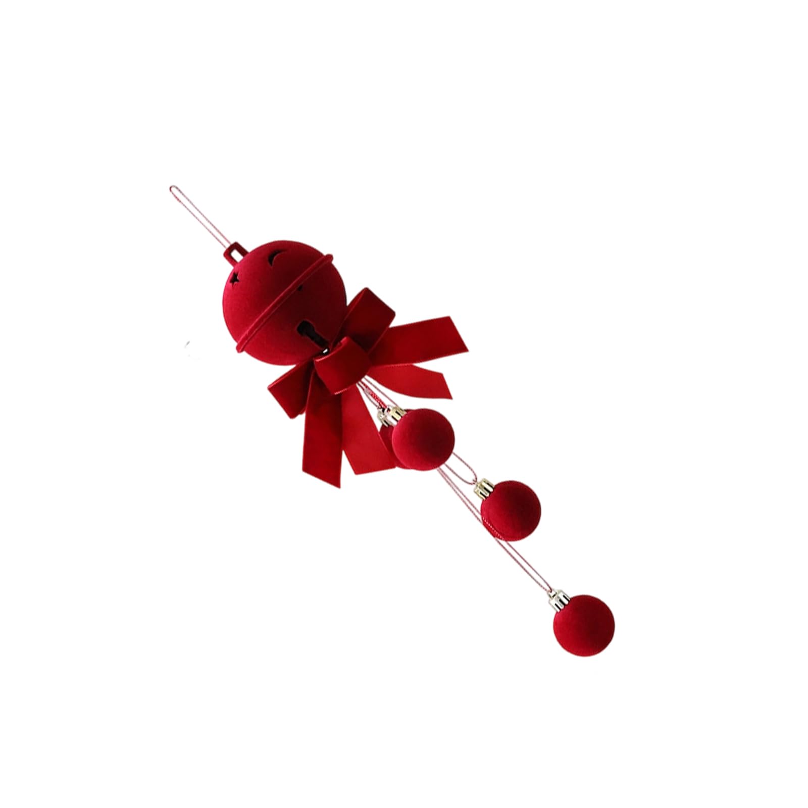 Buxuaaaa E Christmas Tre Decorations Nordic Bells Christmas Ornament Hanging Pendant For Festival Tre Hom And Party Decoration