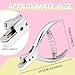 YYMTTOR Fabric Weights for Pattern Cutting Professional Designer Tailors Stainless Steel Sewing Pliers Punch Tool Marker for Cloth Fabric DIY Crafts DIY Garment Paper Notcher Pattern Punch Tool