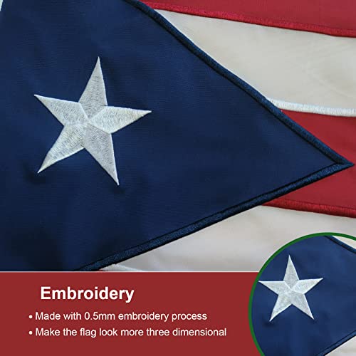 Syii American Flag 12X18 Inches And Puerto Rico Boat Flag 12X18 Inch For Outdoor Boat Car #TOP3