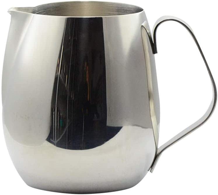 Jarra medidora de Acero Inoxidable, Jarra for espumar Leche for cafetera, Taza de Acero Inoxidable, Jarra for Hacer Vapor