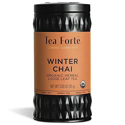 Tea Forte Loose Tea Canister, Winter Chai #TOP12