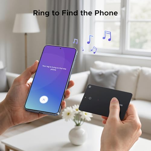 Image of UGREEN FineTrack Slim S (Samsung Only) Wallet Tracker Card, 1-Year Rechargeable Bluetooth Tracker Card Finder Work with Samsung SmartThings APP for Galaxy S25 /S24 /S23 Ultra -1.7mm & IP68 Waterproof