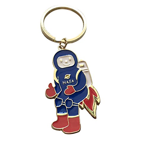 Preisvergleich Produktbild Joyfeel buy 1 Stück Kreatives Schlüsselanhänger Astronaut Styling Frauen Tasche Anhänger Legierung Schlüsselbund für Schlüssel / Auto / Tasche / Handy