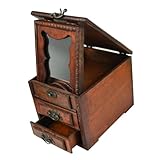 Retro-schmucketui – es verleiht ihrem schminktisch einen einzigartigen, modischen und zarten stil, halskettenetui