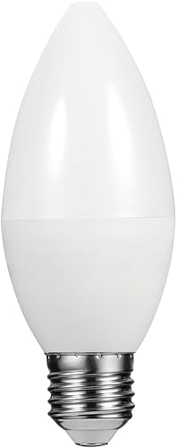 Switched SWD-10011-5-E27-CW 5W Classic Candle Screw-In LED Lightbulb, Cool White