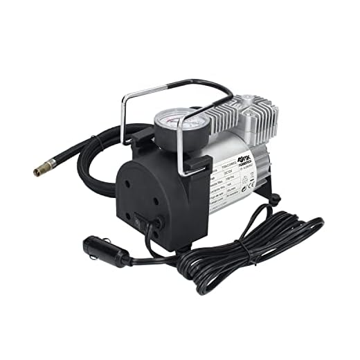 Ferrestock FSKCOM002 Mini Compresor de Aire Reforzado, 12V