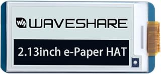 coolwell 250x122 Resolution 2.13 Inch e-Paper Display HAT E-Ink Screen LCD Module SPI Interface with Embedded Controller for Raspberry Pi 2B 3B 3B+ 4B Zero Zero W/Ardui/STM32/Jetson Nano