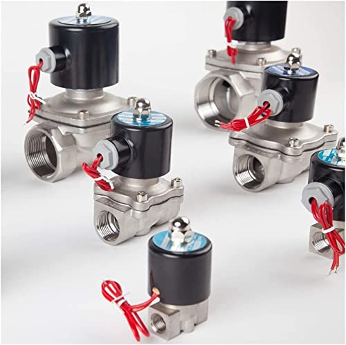 Électrovanne DN50 AC110V normalement fermée en acier inoxydable pour eau et huile - 7