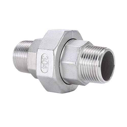 Accesorio de tubería de unión rosca hembra macho DN10 acero 304 4