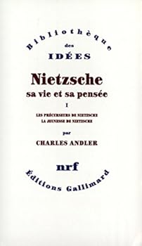 Paperback Nietzsche, sa vie et sa pensée (1) [French] Book