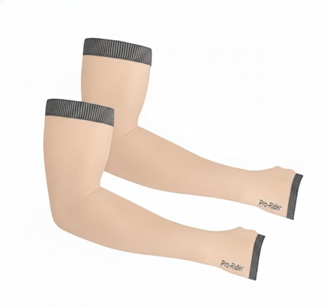 | Arm Compression Sleeve ? 1 Pack | Elbow & Forearm Support for Men & Women Breathable Stretch Fit|Skin-image-45