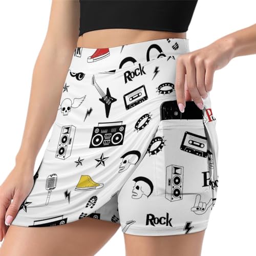 Jupe short de golf et course à pied vêtement de sport d'été dynamique