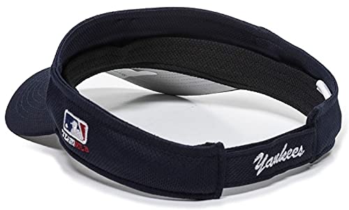 Visera deportiva ajustable azul talla única miniatura 3