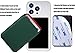 Cheap Sunday Gravity Phone Wallet Detachable Cell Phone Leather Wallet Stick On Wireless Charging Slim Credit Card Holder for Back of Phone Sticky Cell Phone Card Holder - Minimalist (Dark Green)