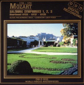 Salzburg Symphonies [Audio CD] Mozart