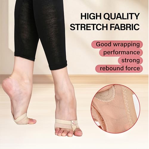 Dance Foot Undies Thong 1/2 Pairs Half Sole Shoes Lyrical Dance Paws Pads Ballet Belly Contemporary Dance Shoes for Women Girls4