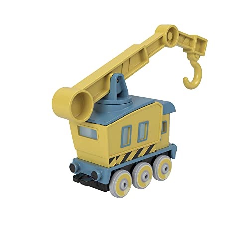 Fisher-Price Thomas & Friends Carly the Crane Vehicle die-cast push-along toy rail vehicle for preschool kids ages 3+ - Image 7