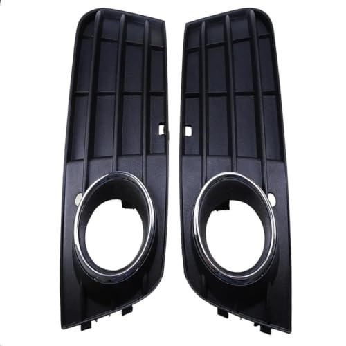 Rejilla antiniebla con marco protector para luz de parachoques de coche A4 B8 7