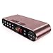 Antimi Bluetooth Speaker,FM Radio Player,MP3 Player Stereo Portable Wireless Speaker Drivers with HD Sound, Built-in Microphone, High Definition Audio and Enhanced Bass(Black) (Pink)