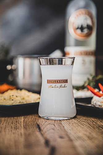 Raki - Beylerbeyi Teragold Raki 70Cl | Brandy Turco Aromatizzato All'anice - 100% Uva Fresca - Senza Zuccheri Aggiunti - Tripla Distillazione - Gradazione Alcolica 45% - 2