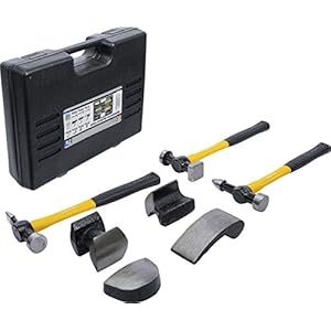 BGS Diy 1670 | Juego de tases y martillos | 7 piezas