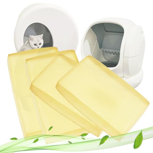 Replacement Odor Eliminator for MeoWant Self-Cleaning Cat Litter Box, Cat Toilet Deodorizer Compatible with MeoWant Automatic Litter Box (4 Pack)