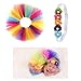 Aisheny Baby Baby Tutu Rock Blumen Stirnband Fotografie Requisiten Outfits Anzug Regenbogen Farbe Tüll Bloomers Windelhülle