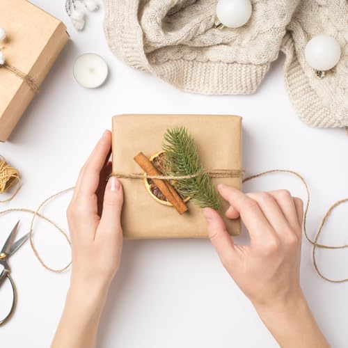 9 Rollen Bohemien Juteband, Vintage Sackleinen Band Geschenkband, Natur Stoffband Jute Band Rolle, Dekoband für DIY Geschenke Verpackung Hochzeitdeko Basteln Heimdekoration