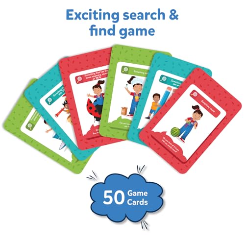 Skillmatics Home Edition Scavenger Hunt Card Game - Found It, Learning Toys, Educational, Gifts for Kids, Boys, Girls and Families, For Ages 4, 5, 6, 7, Perfect for Home, School, Playdates