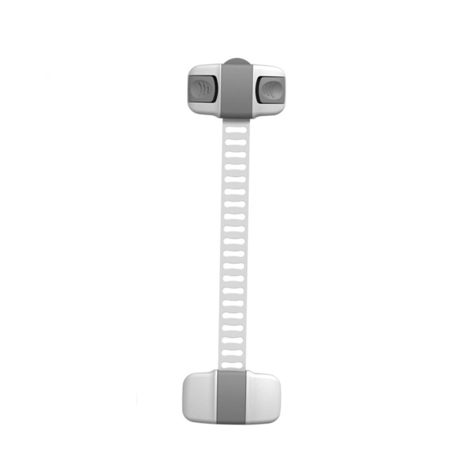 Toddmomy 8pièce Verrou De Sécurité Pour Garçon Fille Lot De Verrous Multifonctionnels Pour Placard Les Pincements Pour Bébés Couleur Grise