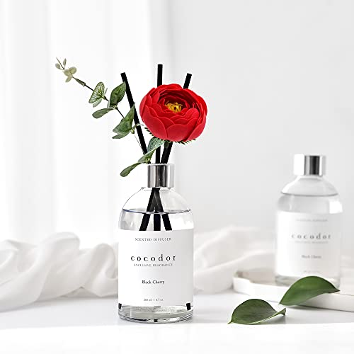 Cocodor White Label Camellia Diffuser/Black Cherry/6.7Oz(200Ml)/Home Decor & Office Decor, Fragrance And Gifts, Aromatherapy #TOP4