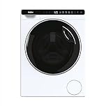 Haier Mini Drum Lavatrice Slim 5 Kg, Libera Installazione, Carica Frontale, Classe A, 1200 Giri, 6 Programmi, Smart AI e Smart Dual Spray, Trattamento ABT, 51 x 44 x 70 cm, Bianca - HW50-BP12307