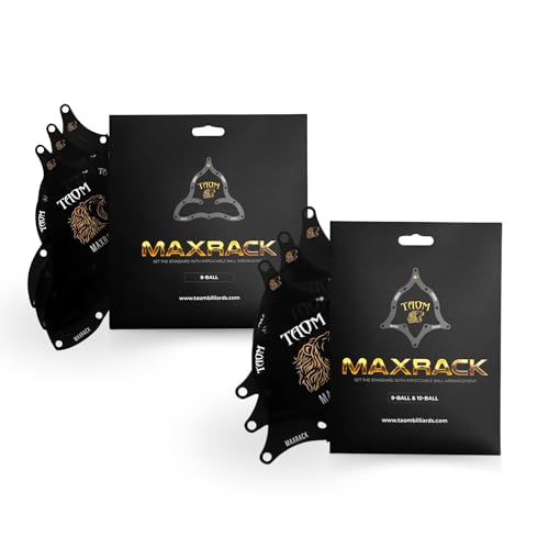 TAOM MaxRacks 8 and 9/10 Ball Template for Pool/Billiards