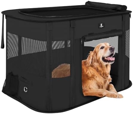 X-ZONE PET Dog Playpen, Puppy Cat Play Pen Portable Foldable Indo...