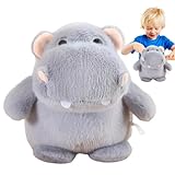 Facile à transporter : cette peluche d'hippopotame est facile à transporter et de taille modérée, ce qui en fait un compagnon confortable et réconfortant pour les enfants à la maison ou à l'extérieur. Convient aussi bien pour le jeu que pour la berceuse, c'est de la taille parfaite pour les besoins de votre bébé