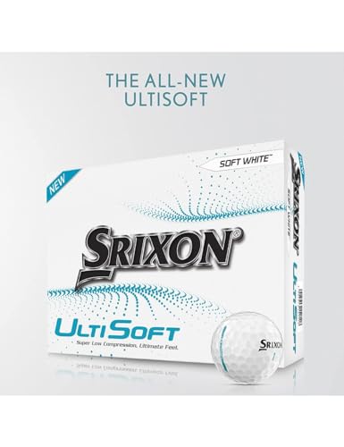 Balle de golf Srixon UltiSoft basse compression toucher doux blanc - 5