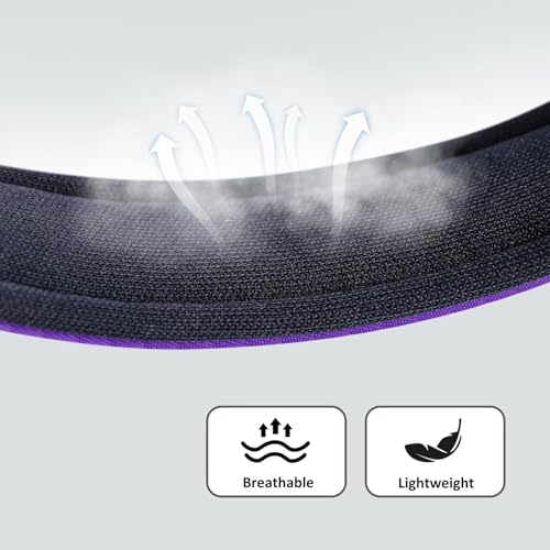 Collier chien violet imperméable et respirant Didog en taille L - 7